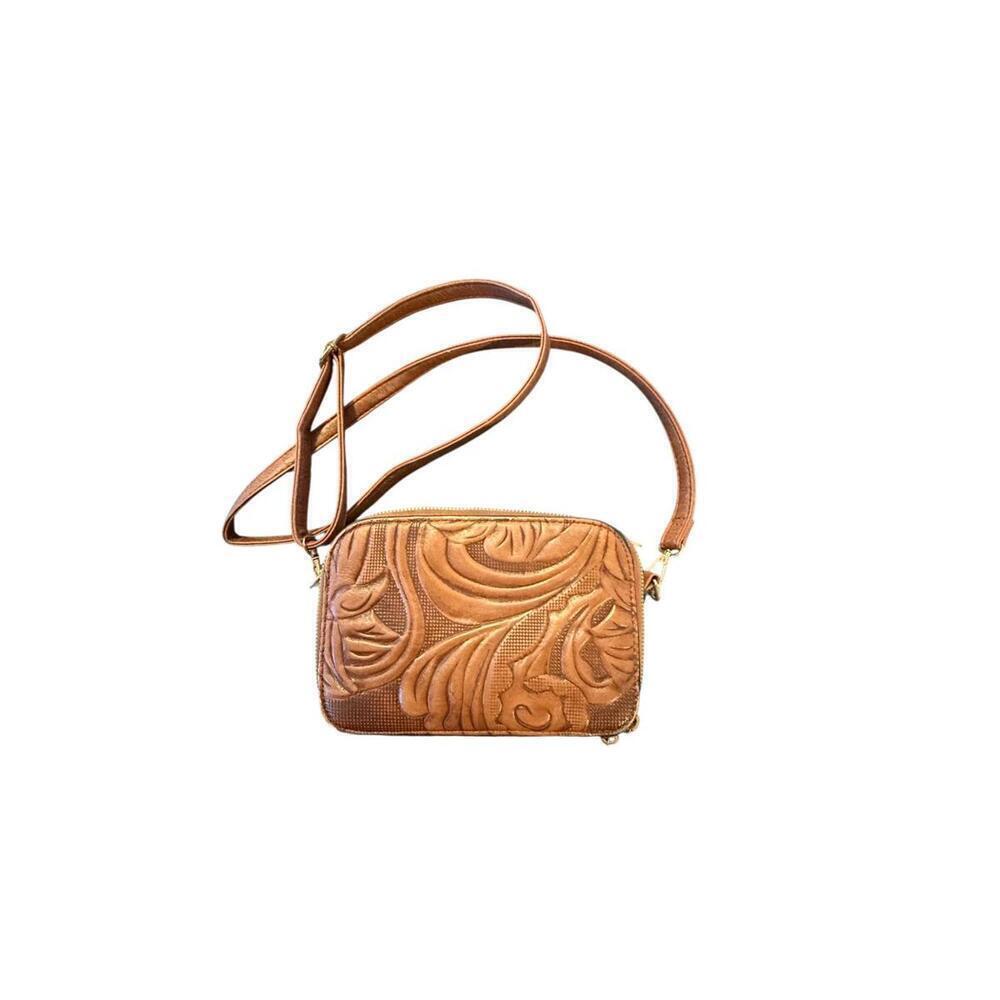 Stylish Embossed Crossbody Bag
